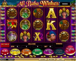 Ali Baba Wishes Best Online Slots Australia