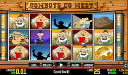 Cowboys Go West Free Australian Pokies